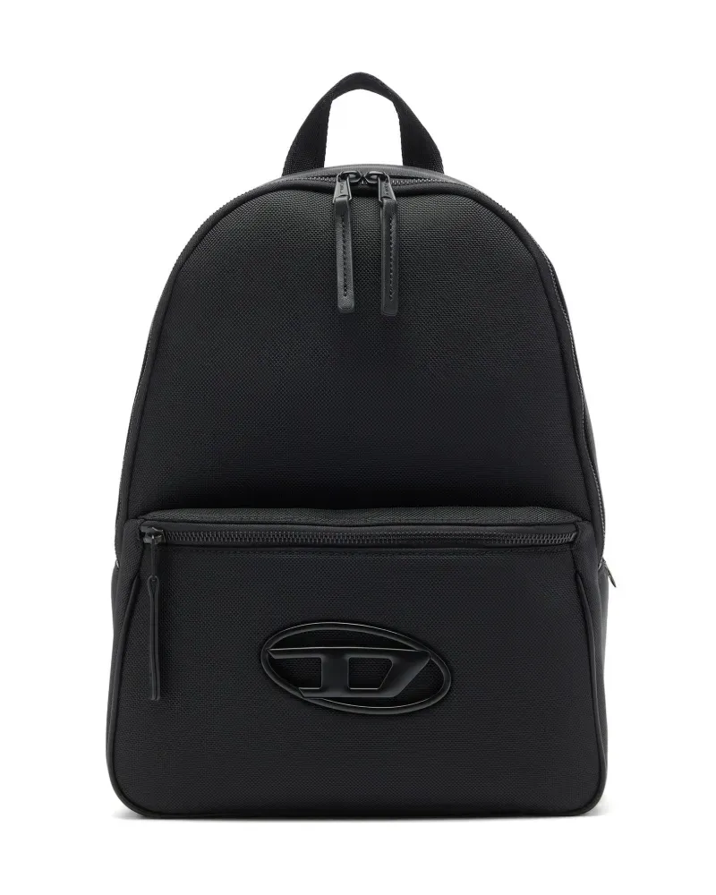 Diesel Oval D Rucksack - Schwarz Schwarz