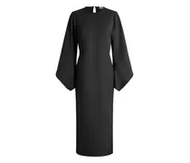 Saverico Midikleid - Schwarz