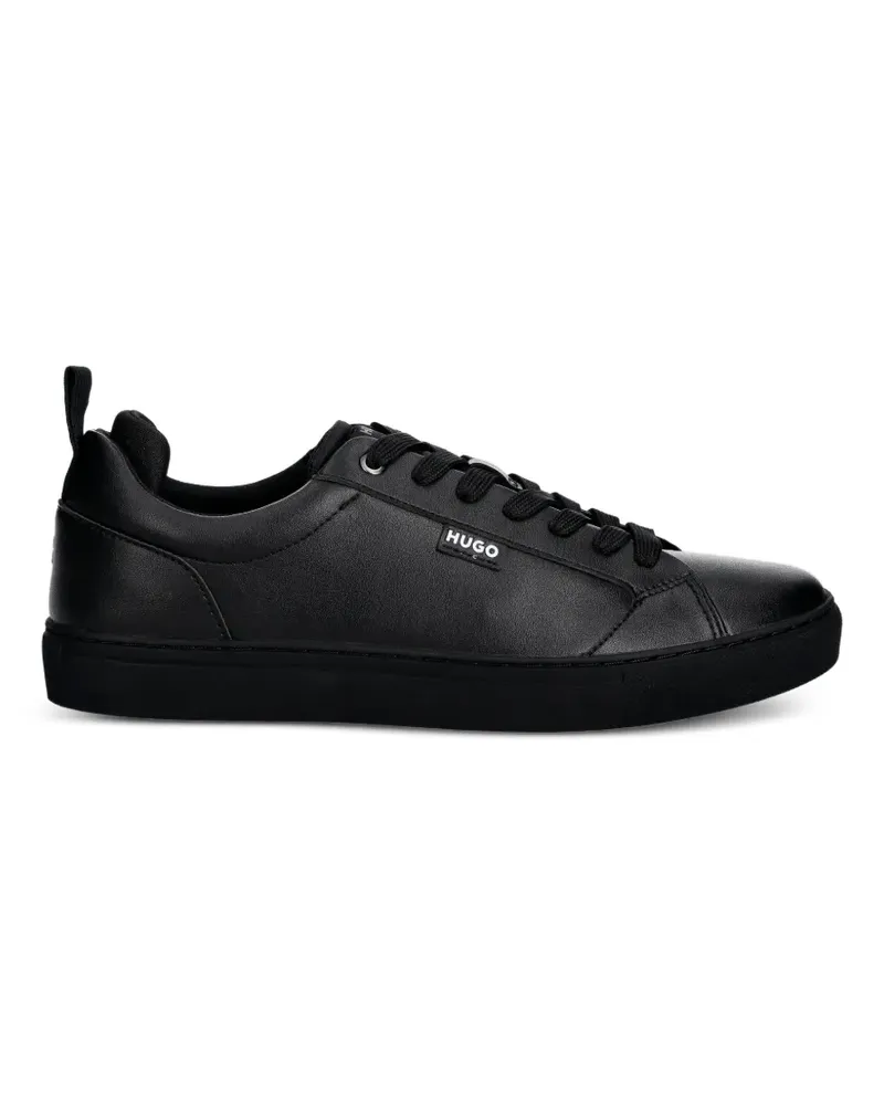 HUGO BOSS Sneakers mit Schnürung - Schwarz Schwarz