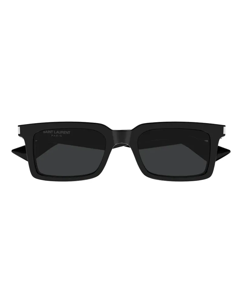 Saint Laurent Sonnenbrille im Pilotenstil - Metallic Metallic