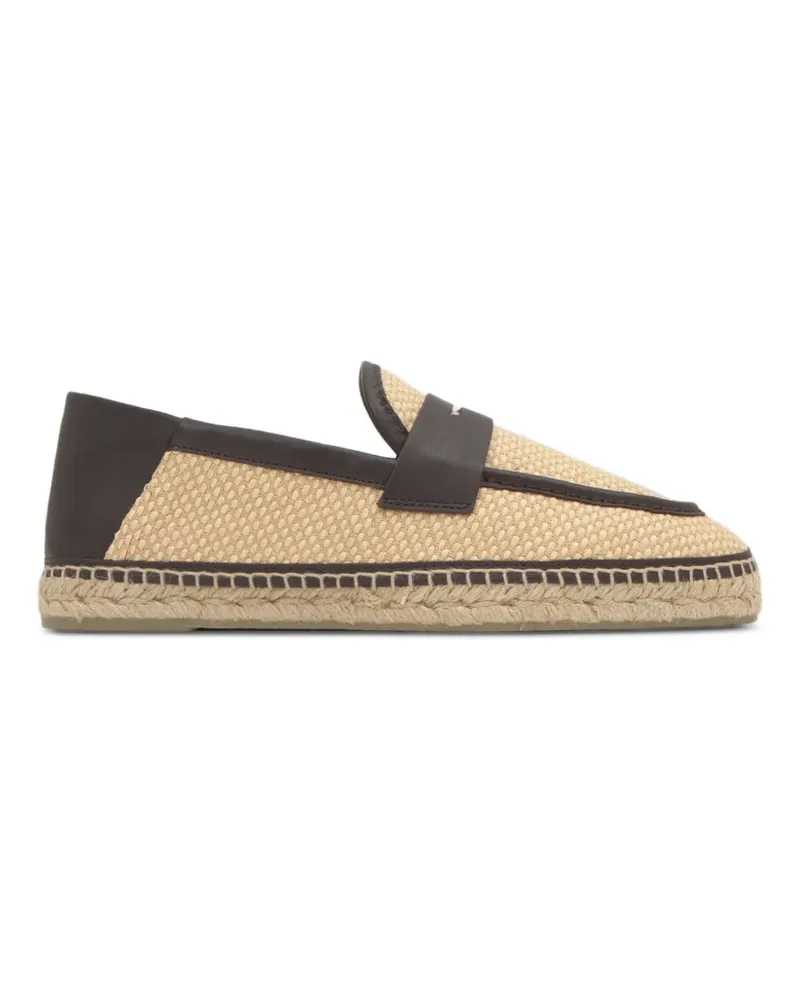 Castañer Espadrilles mit Webmuster - Nude Nude
