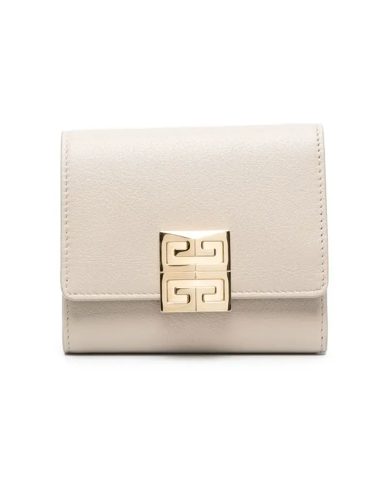 Givenchy Portemonnaie mit Logo-Schild - Nude Nude