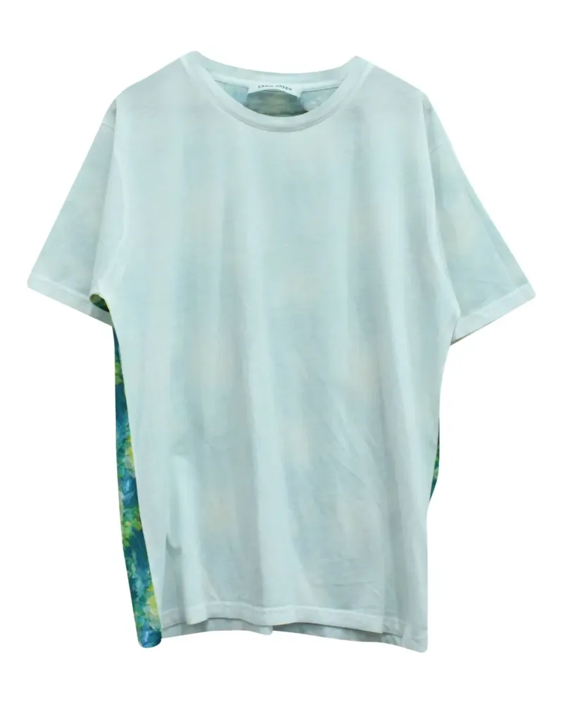 Craig Green abstract-print T-shirt - Weiß Weiß