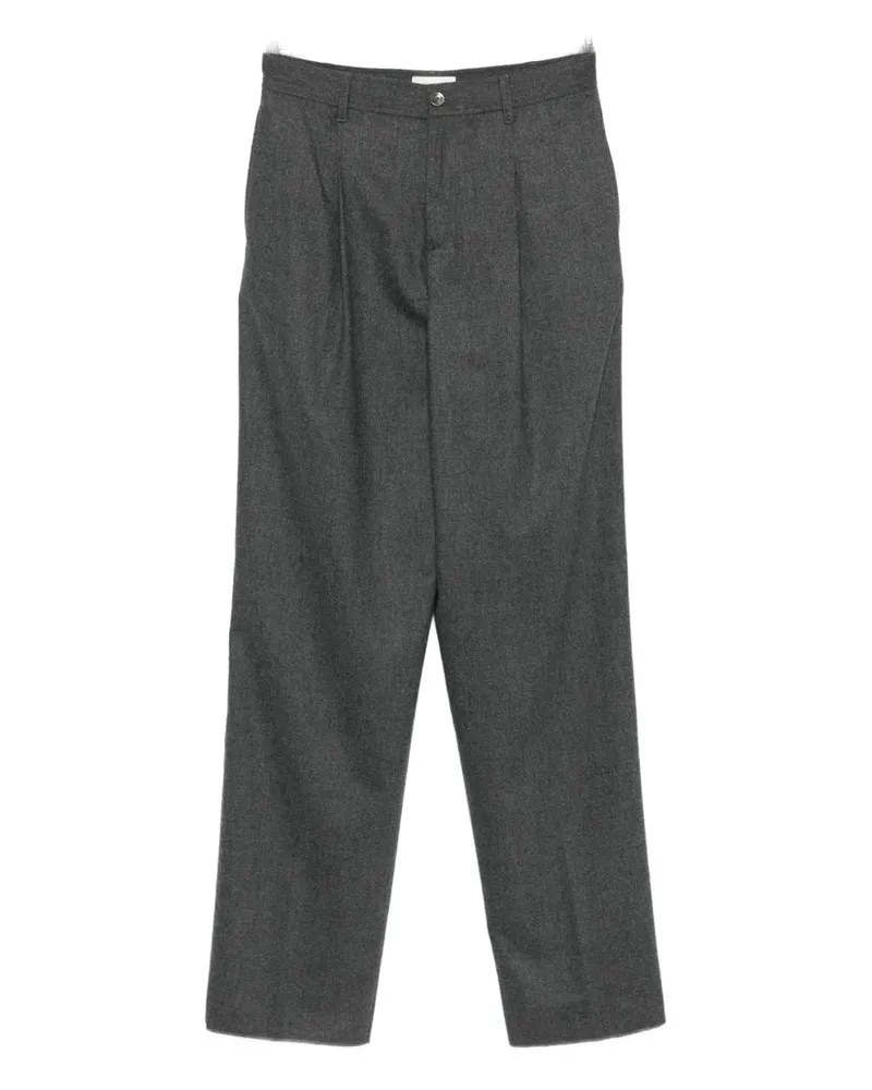 AGNONA pleated trousers - Grau Grau
