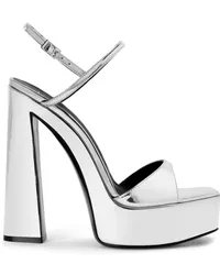 Giuseppe Zanotti Sylvy Sandalen 145mm Silber