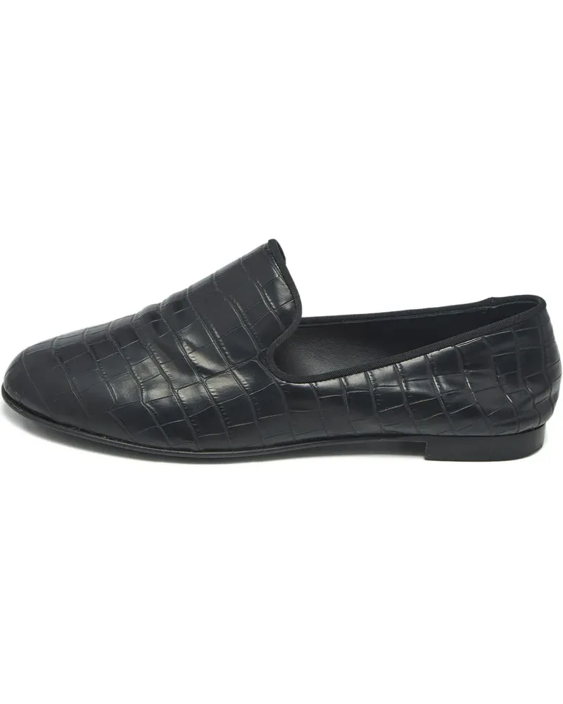 Giuseppe Zanotti Seymour Slipper - Schwarz Schwarz