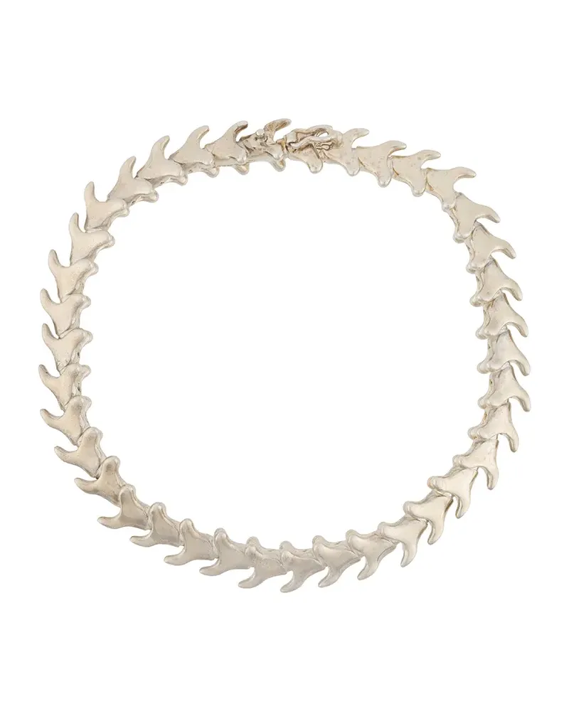 Shaun Leane Schmales 'Serpent Trace' Armband - Silber Silber