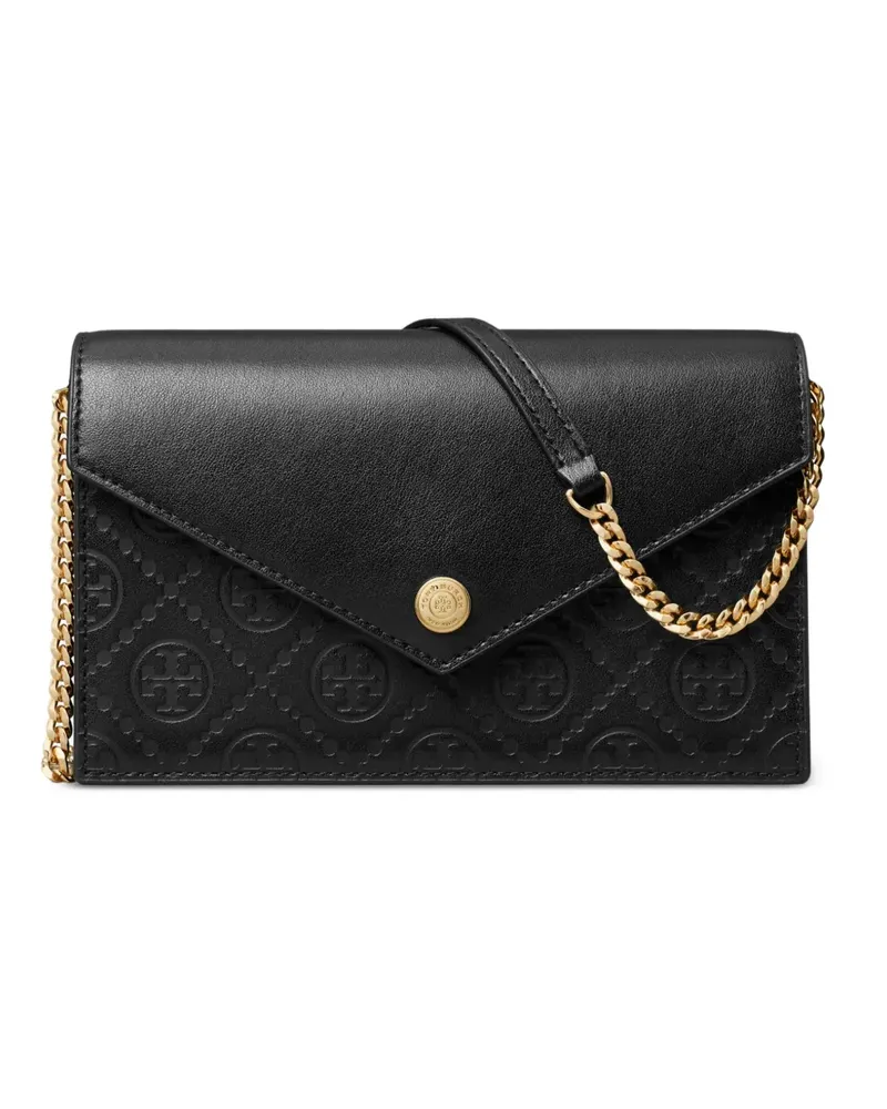 Tory Burch T Monogram Mini-Tasche - Schwarz Schwarz
