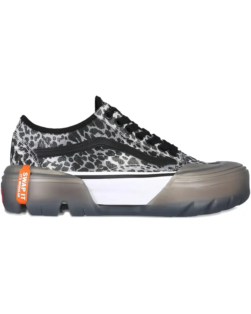 Vans leopard print platform trainers - Grau Grau
