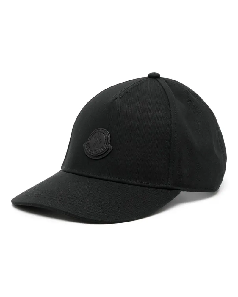Moncler Klassische Baseballkappe - Schwarz Schwarz