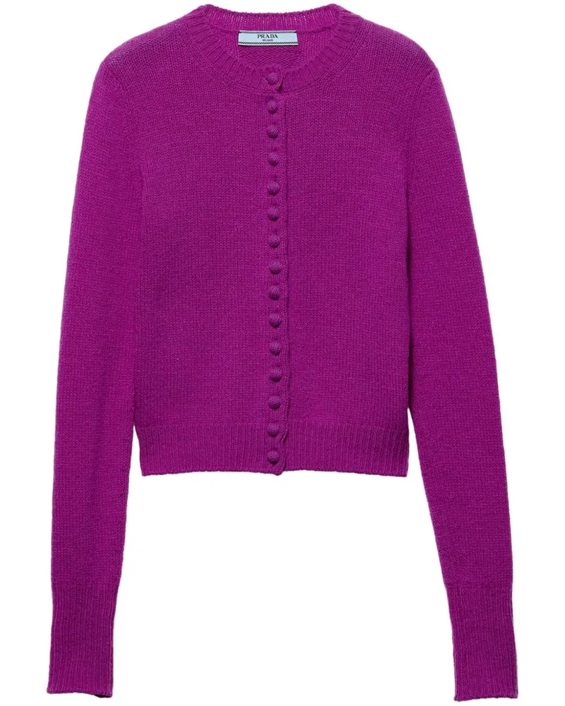 Prada Cardigan aus Kaschmir - Rosa Rosa
