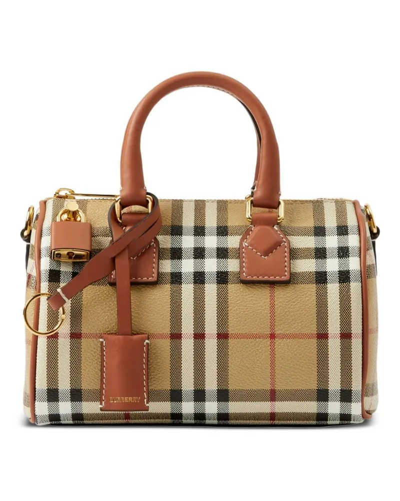 Burberry Mini Bowlingtasche - Braun Braun