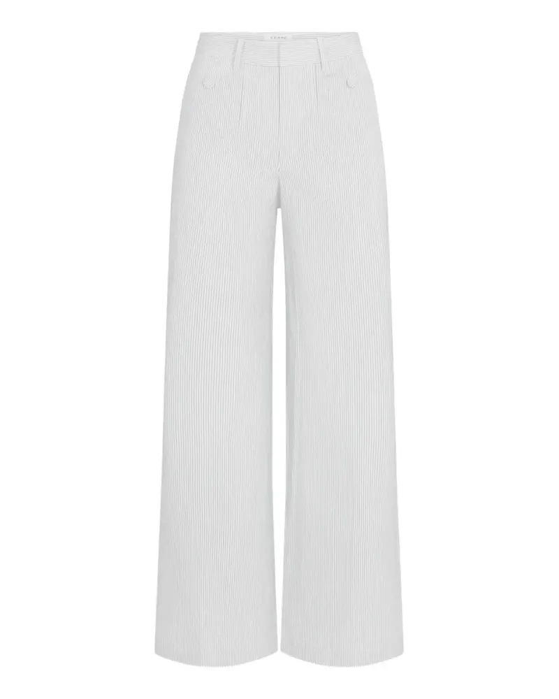 Frame Denim striped Modernist trousers - Weiß Weiß