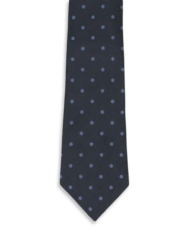 Tom Ford Krawatte mit Polka Dots - Blau Blau