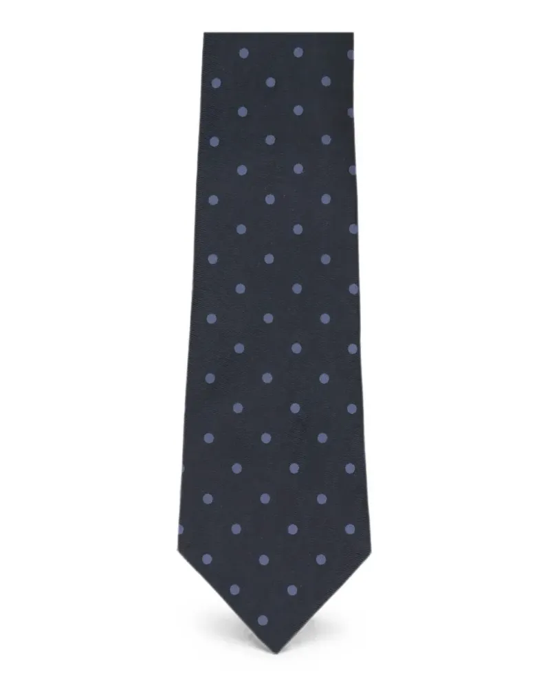 Tom Ford polka-dot tie - Blau Blau