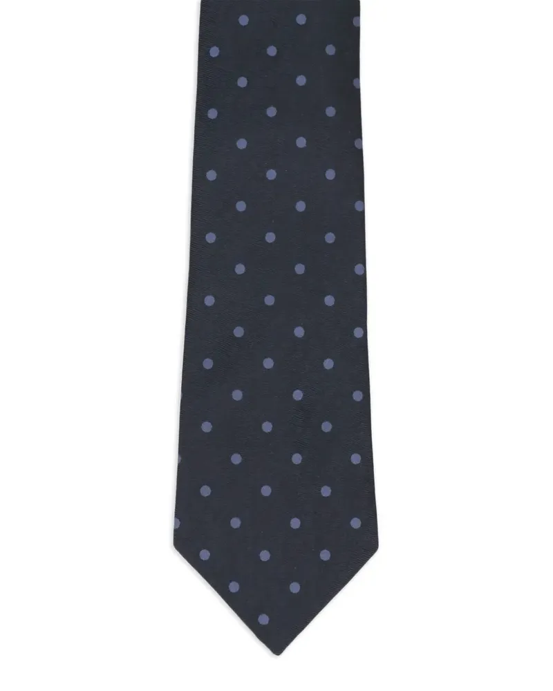 Tom Ford polka-dot tie - Blau Blau