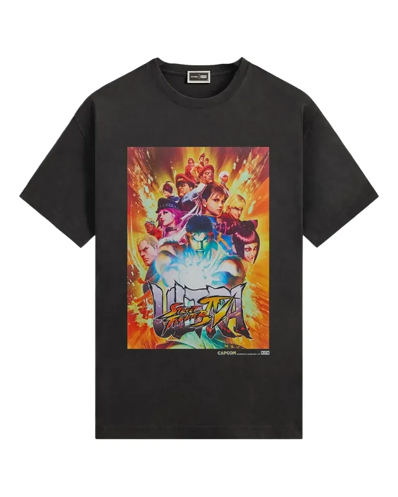 KITH x Capcom Street Fighter IV Ultra T-Shirt - Schwarz Schwarz
