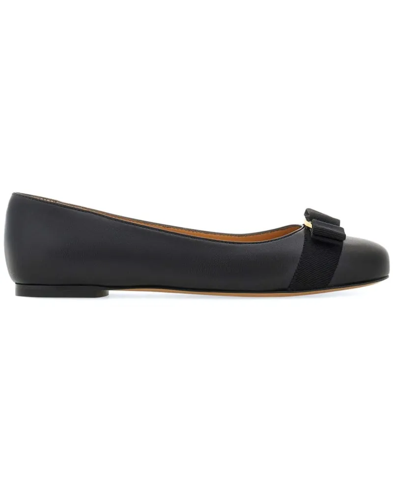 Ferragamo Varina Ballerinas Schwarz