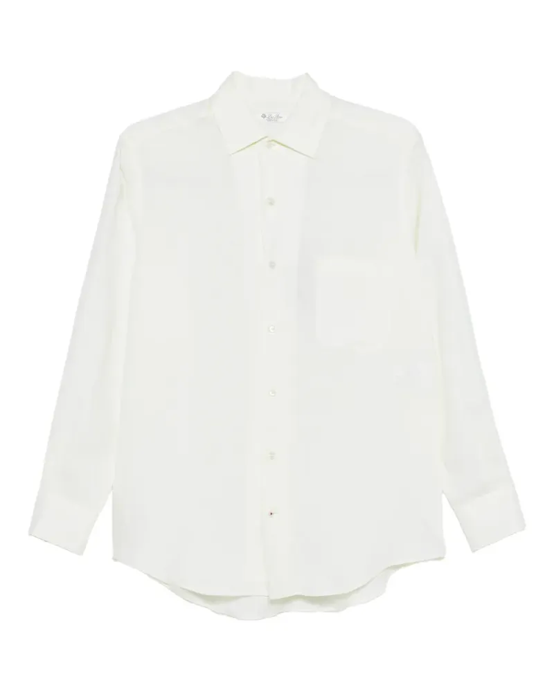 Loro Piana André Hemd - Weiß Weiß