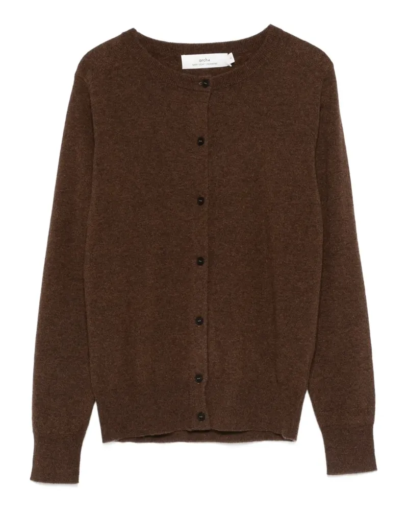 arch4 Nappa Cardigan - Braun Braun