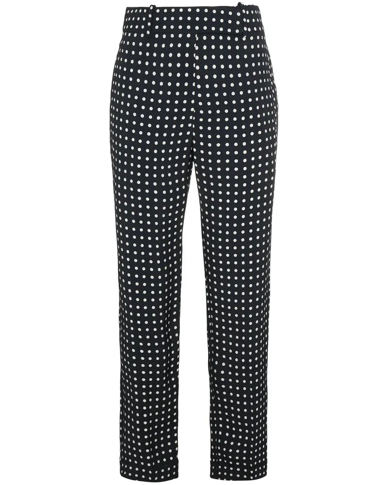 Haider Ackermann Gepunktete Hose - Schwarz Schwarz