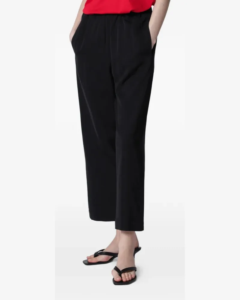Róhe pocket cropped trousers - Schwarz Schwarz