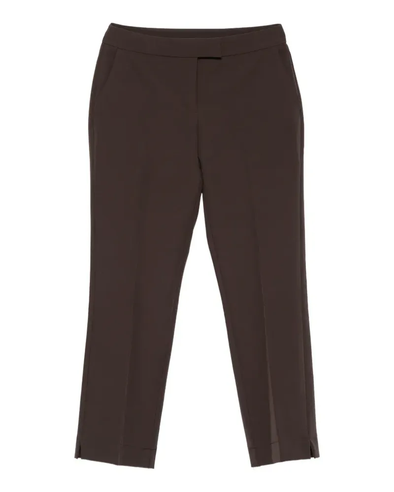 IMPERIAL Bügelfaltenhose mit Seitenschlitz - Braun Braun