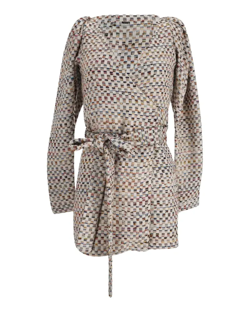 ROTATE Birger Christensen Bridget Minikleid - Nude Nude