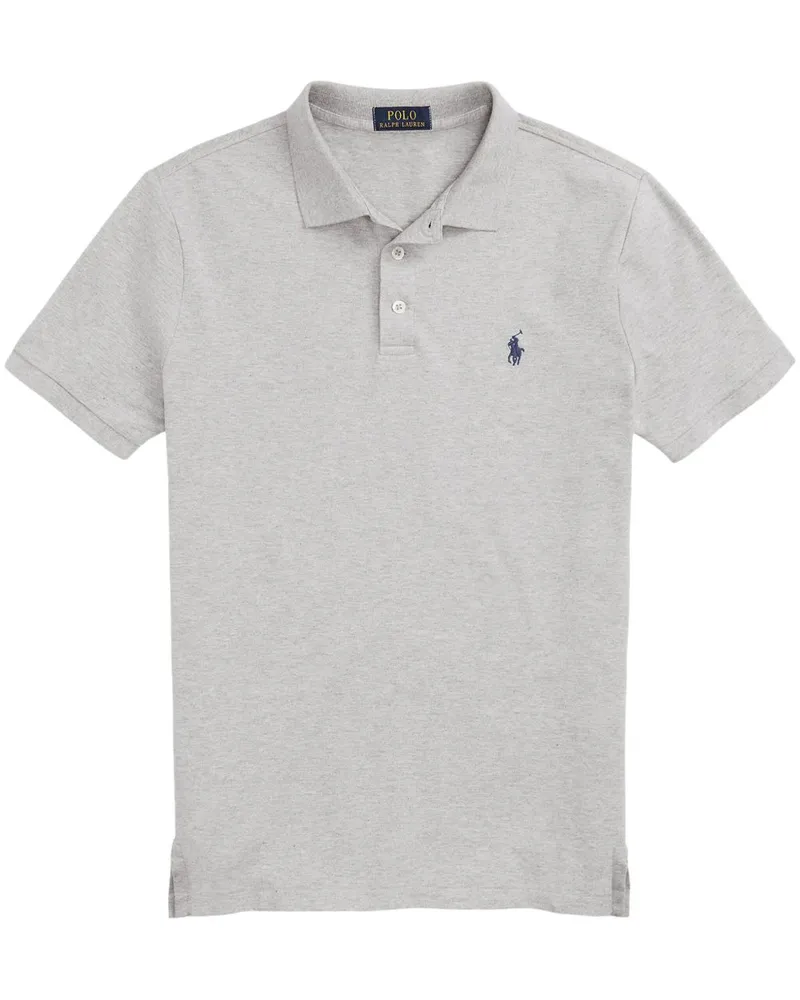 Ralph Lauren Poloshirt mit Polo Pony-Stickerei - Grau Grau