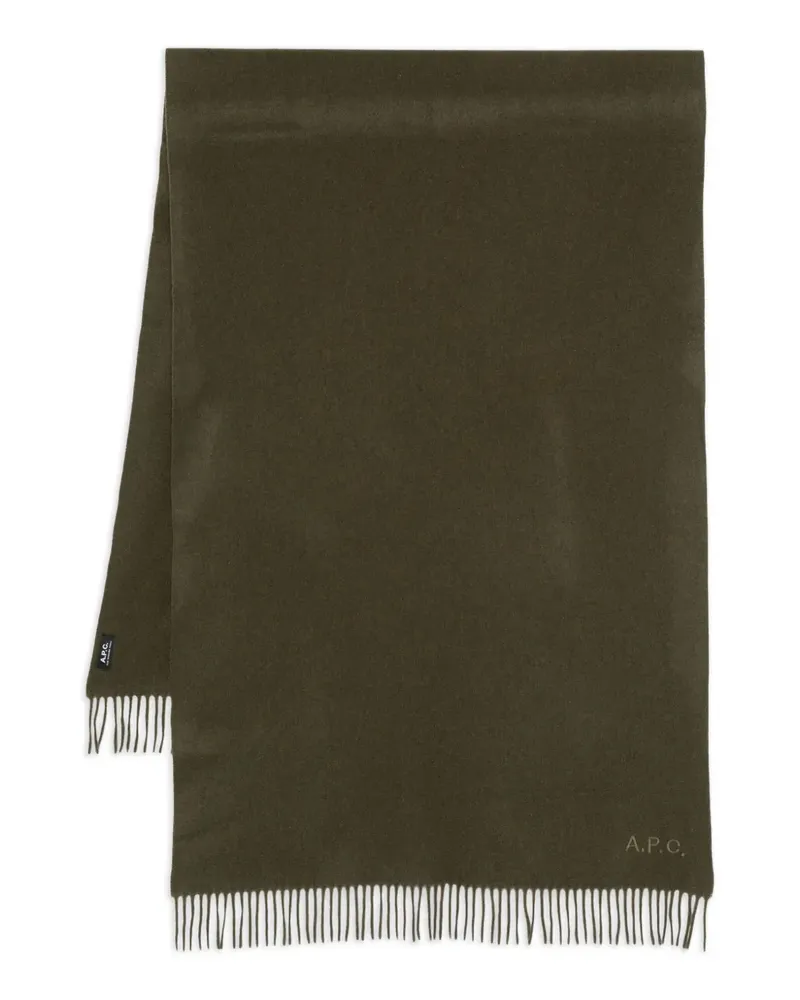 A.P.C. Alix scarf - Grün Grün