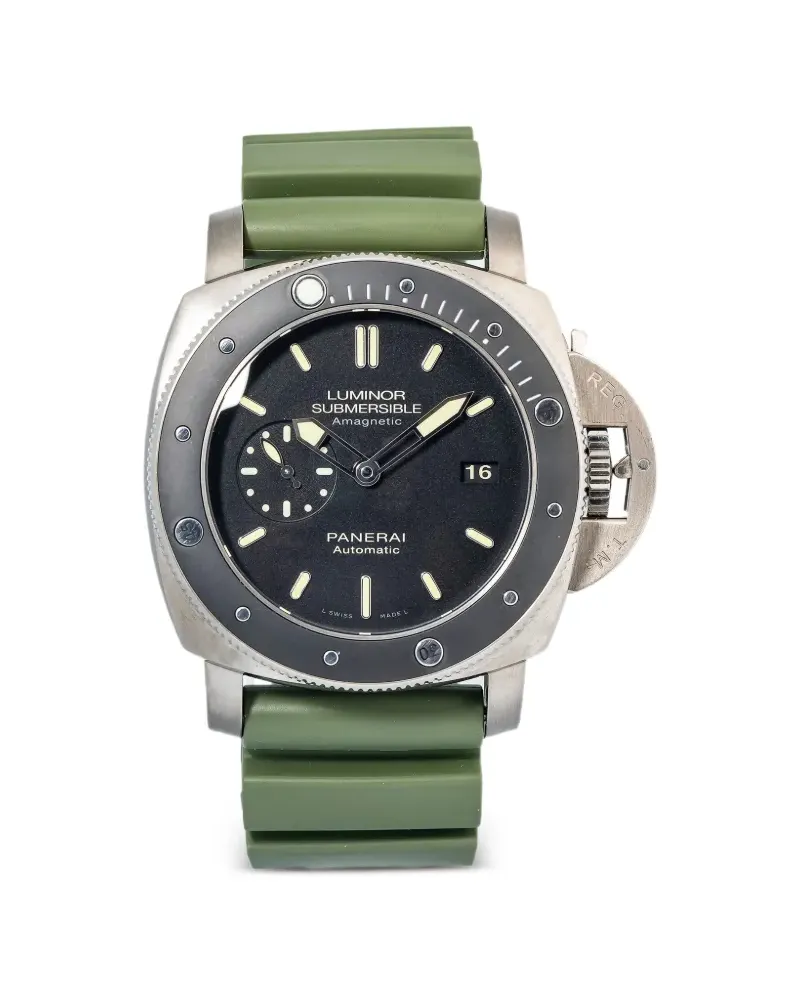 OFFICINE PANERAI Luminor Submersible 47mm watch - Schwarz Schwarz