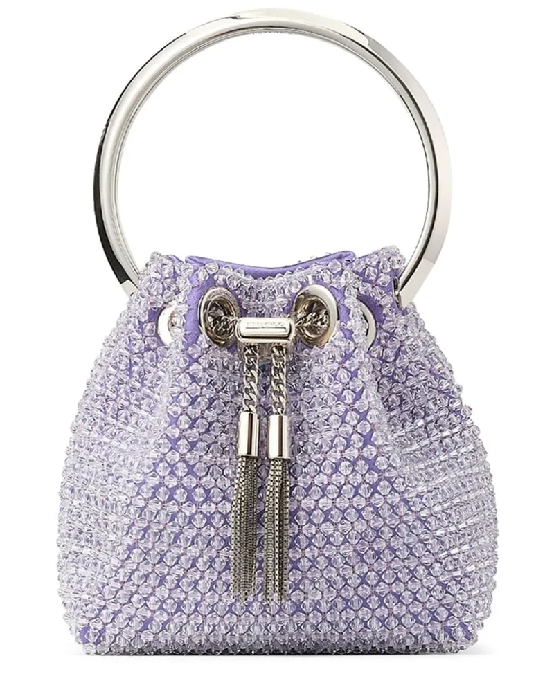 Jimmy Choo Micro Bon Bon Handtasche - Violett Violett