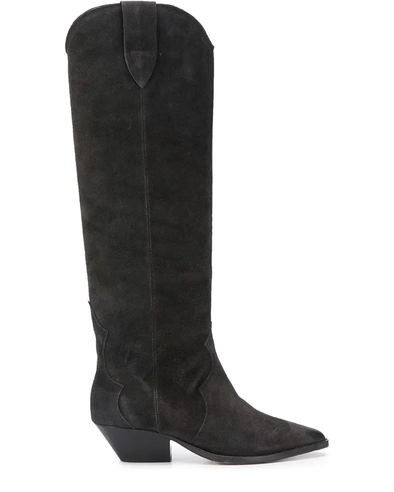Isabel Marant Denvee' Stiefel mit spitzer Kappe - Schwarz Schwarz