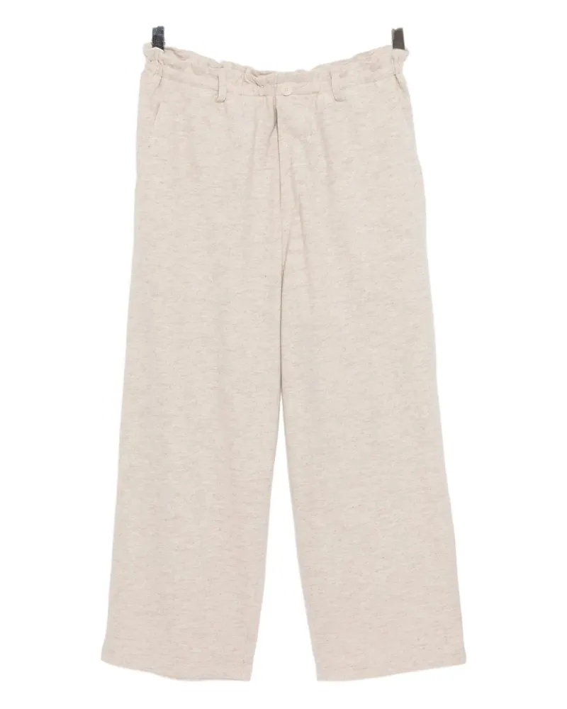 Yohji Yamamoto wool trousers - Nude Nude
