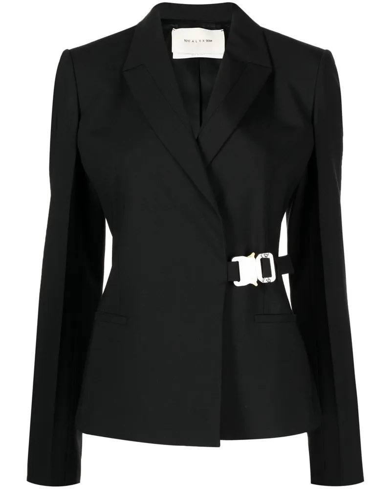 1017 ALYX 9SM Blazer mit Schnallenverschluss - Schwarz Schwarz