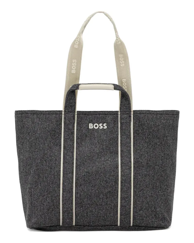 HUGO BOSS logo-detail tote bag - Grau Grau