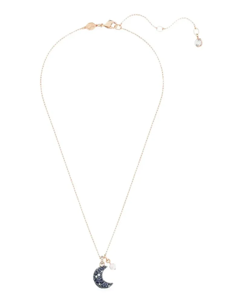 Swarovski Halskette mit Kristallen - Rosa Rosa