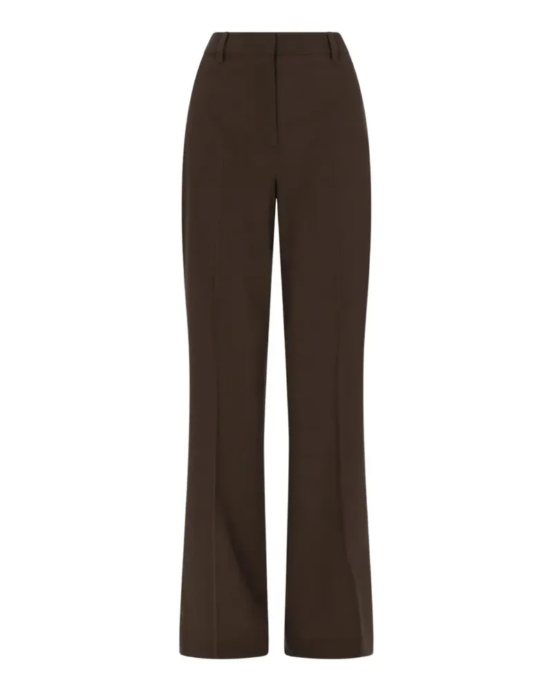 Golden Goose high-waisted flared trousers - Braun Braun