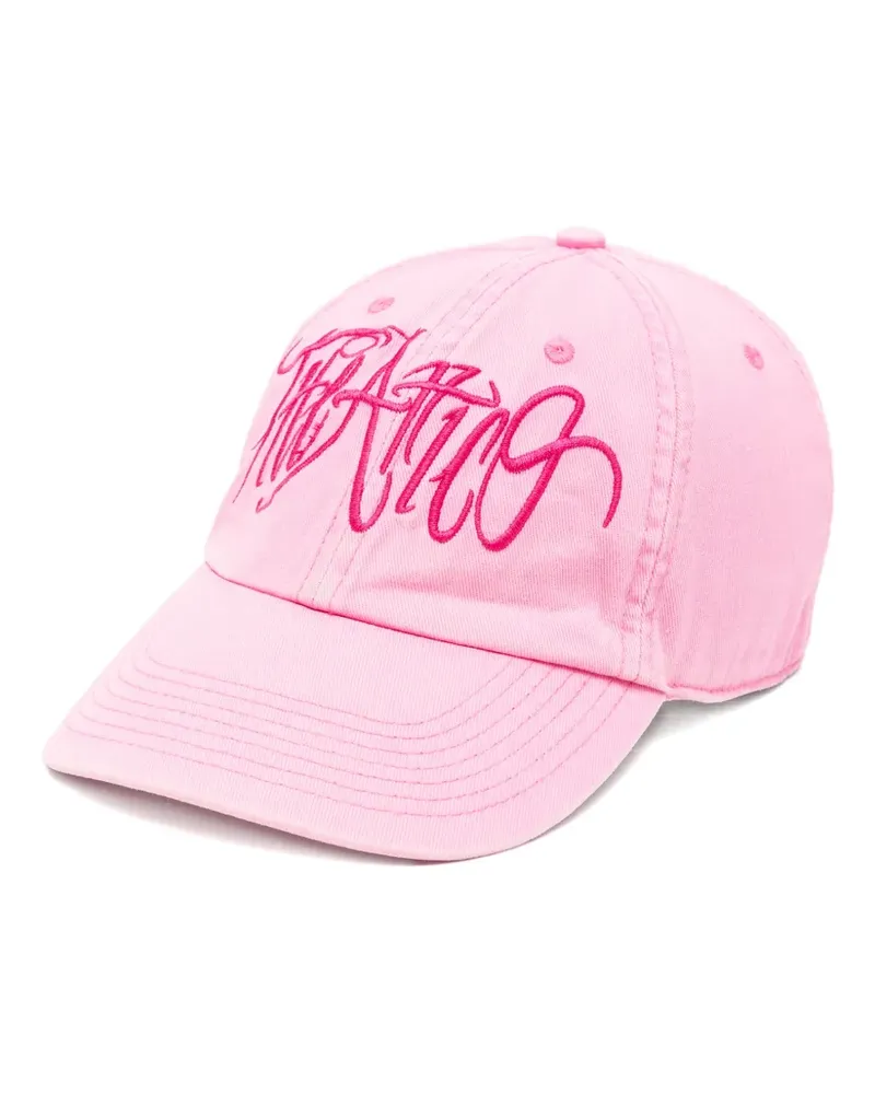 ATTICO logo-embroidered baseball cap - Rosa Rosa