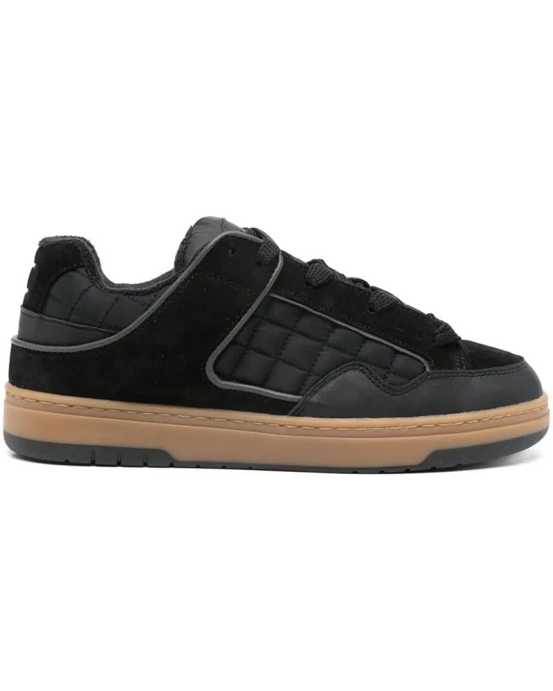 D.A.T.E. Sneakers aus Wildleder - Schwarz Schwarz