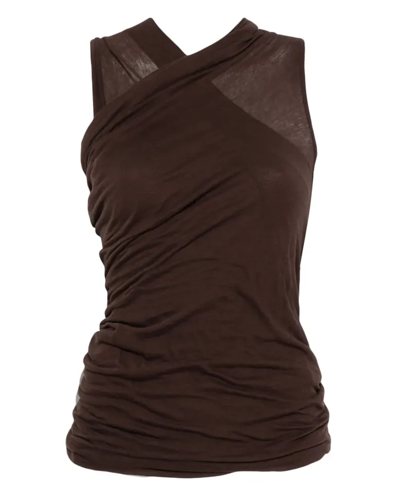 Rick Owens Banana Oberteil - Braun Braun