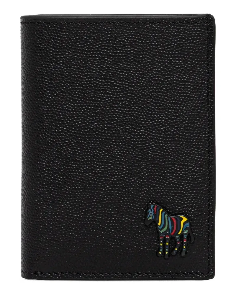Paul Smith zebra-appliqué wallet - Schwarz Schwarz