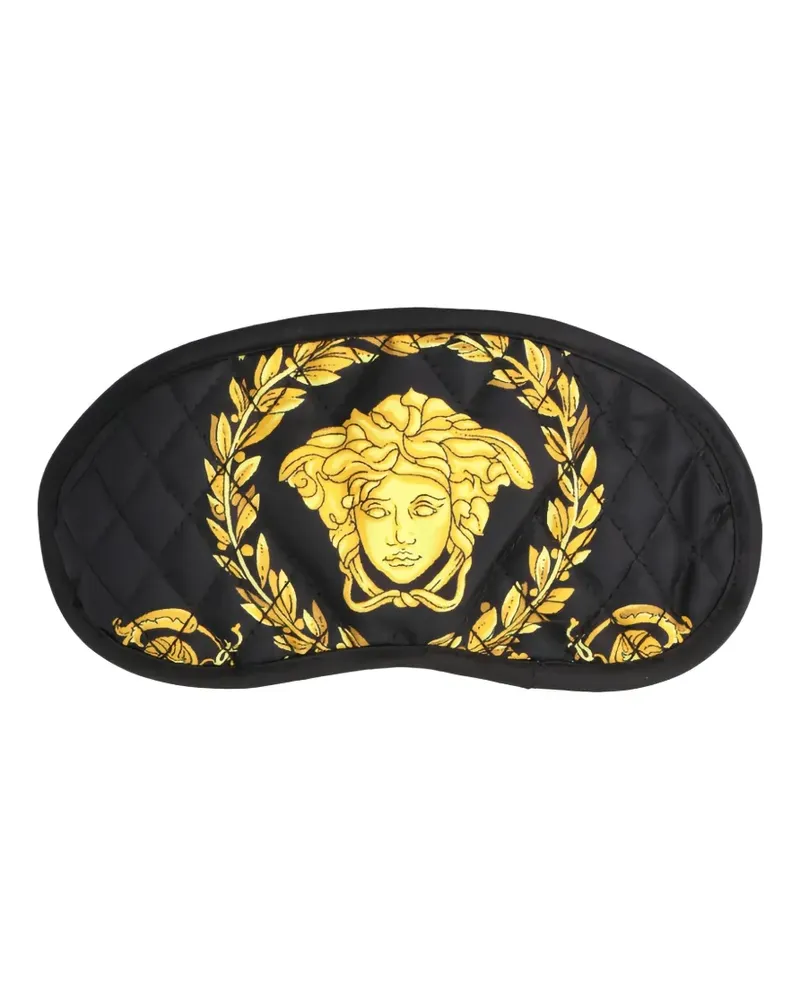 Versace medusa-print face mask - Schwarz Schwarz