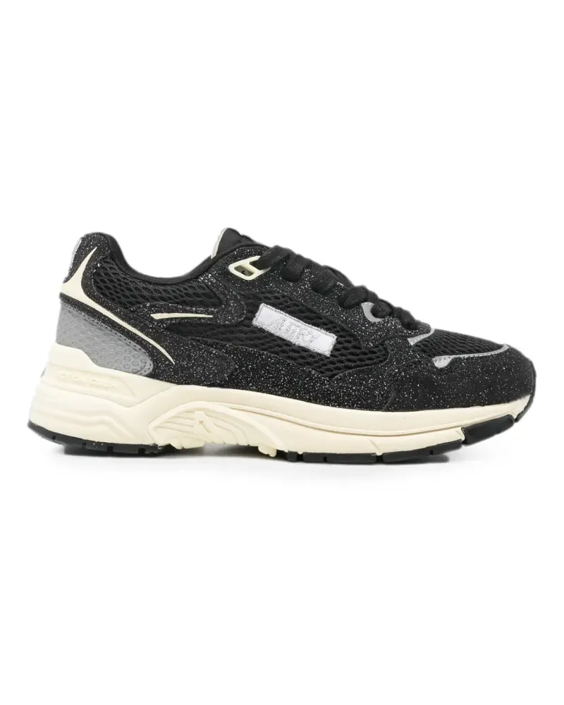 AUTRY Hyperway glitter-effect sneakers - Schwarz Schwarz