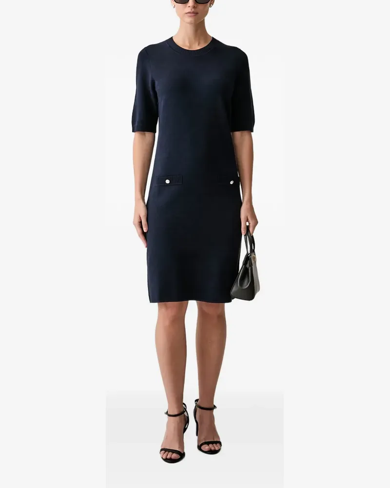 JOOP! Midikleid mit Knopfdetail - Blau Blau