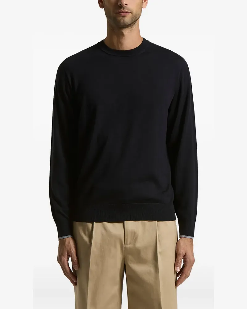 Peserico crew-neck sweater - Blau Blau