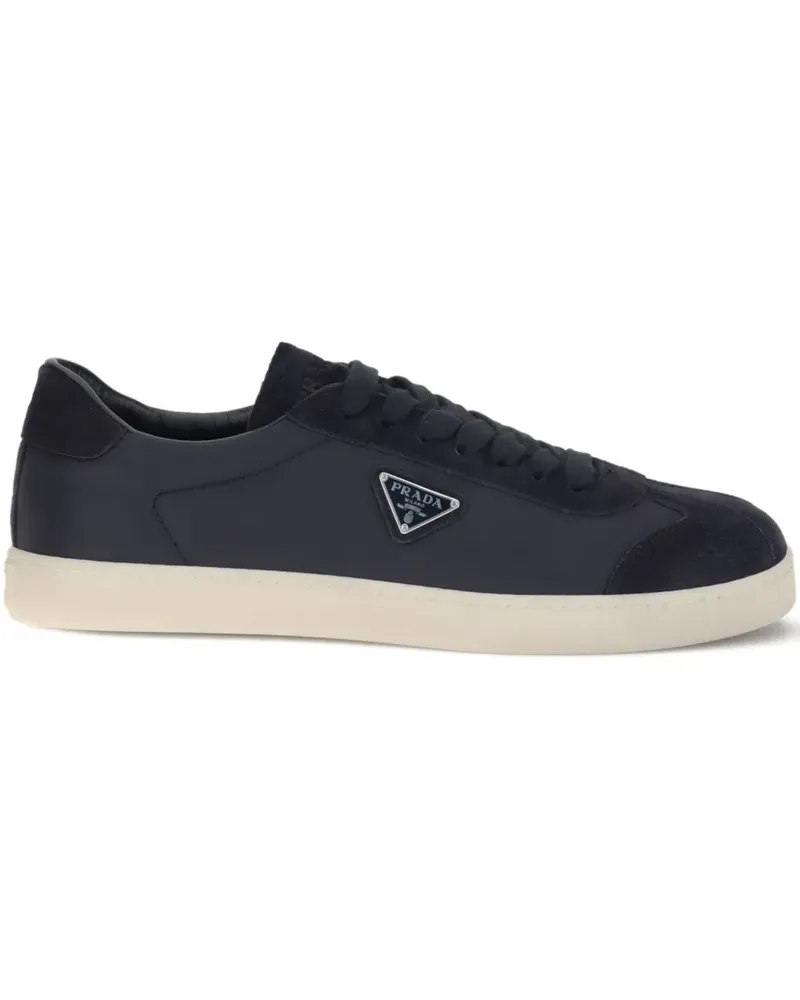 Prada Sneakers mit Triangel-Logo - Blau Blau