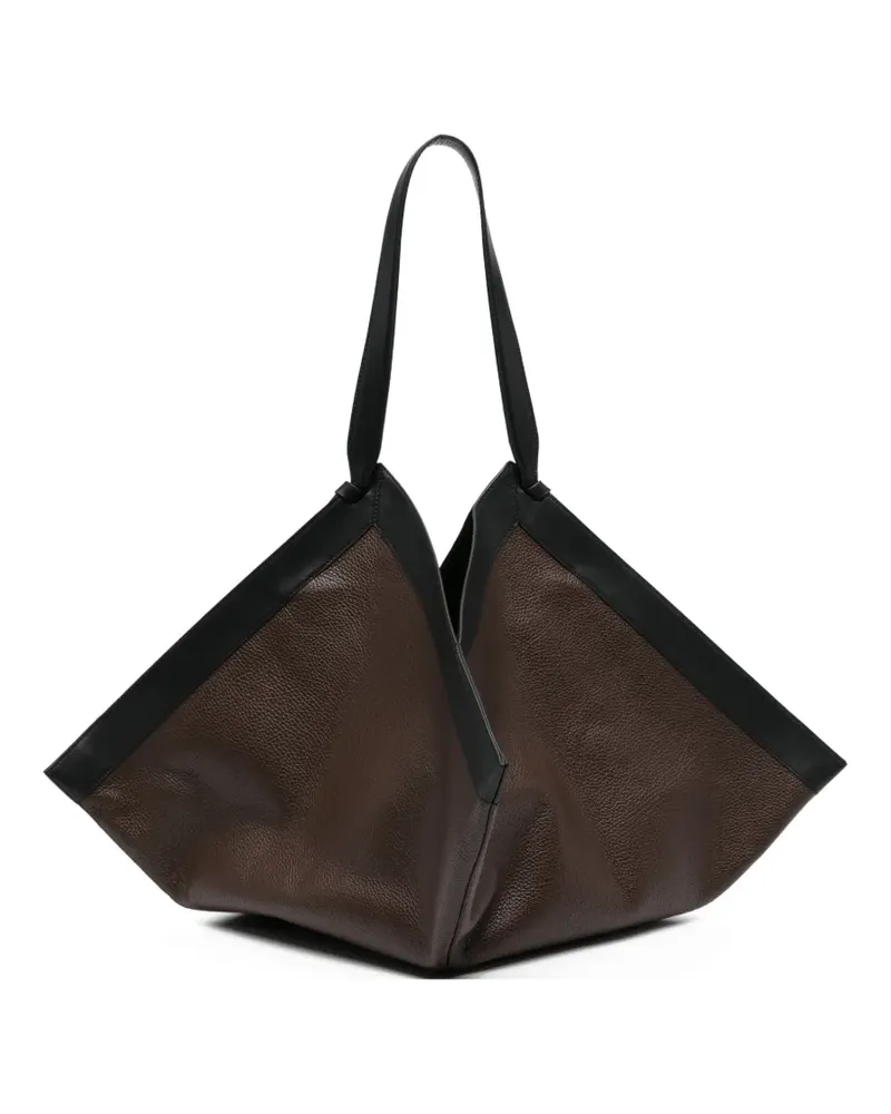 YUZEFI large Wonton shoulder bag - Braun Braun