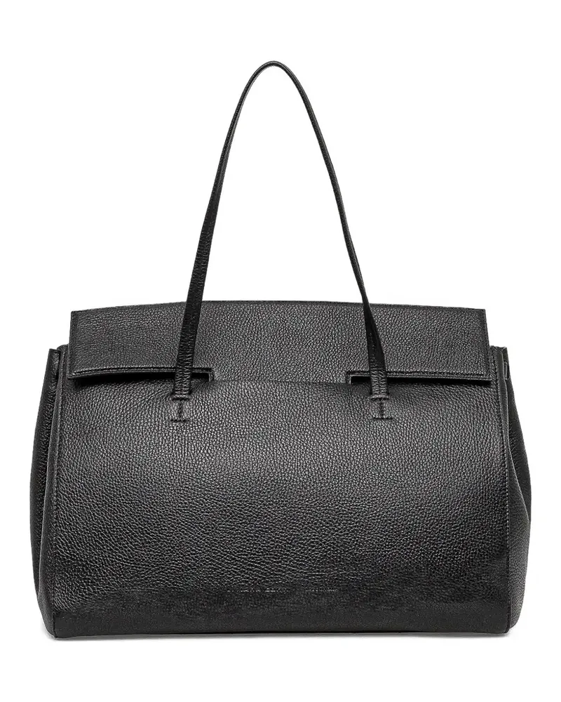 Liviana Conti leather tote bag - Schwarz Schwarz
