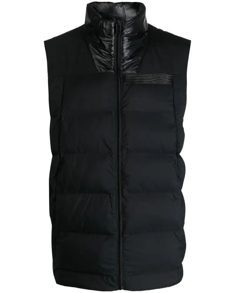 ON Gesteppte Weste mit Logo-Print - Schwarz Schwarz
